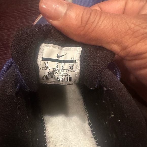 Men’s Nike airmax 97’s red/blue size 10 - Picture 6 of 7